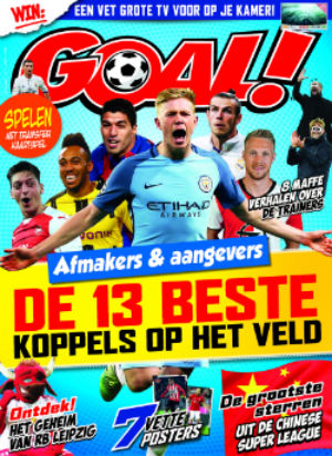 Aanbieding GOAL! magazine Cadeau - 5 nummers EUR 101Tijdschriften - tijdschriften verzameld.